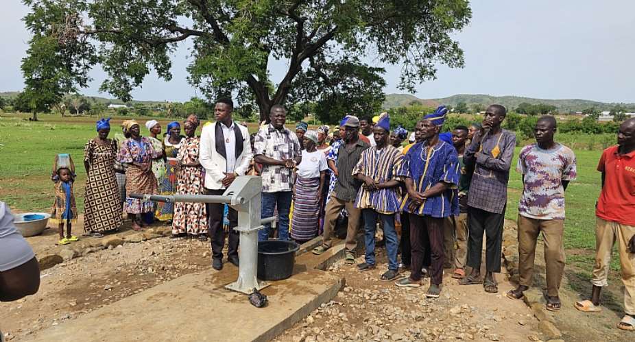 Assembly Member commissions 20th borehole at Gariyouga community