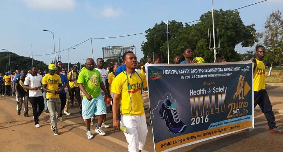 Wilmar Africa organises health and safety walk