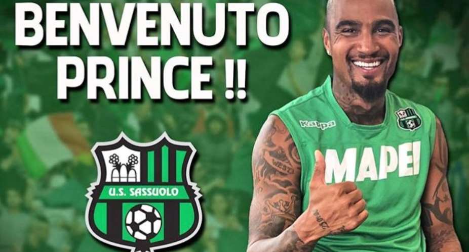 BREAKING NEWS: KP Boateng Completes Sassuolo Move