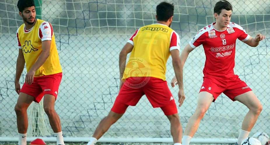 PICTURES: Tunisia Step Up Training Ahead Of Ghana Clash