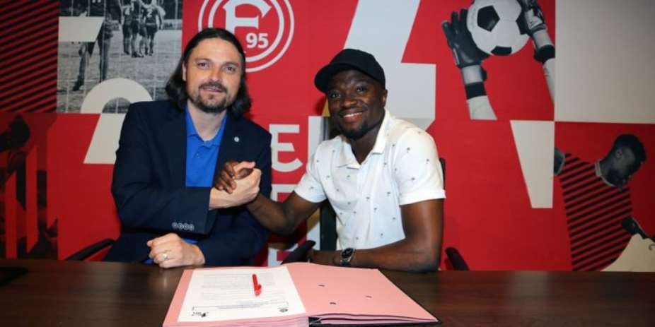 Fortuna Dusseldorf Sign Ghana's Bernard Tekpetey On Loan
