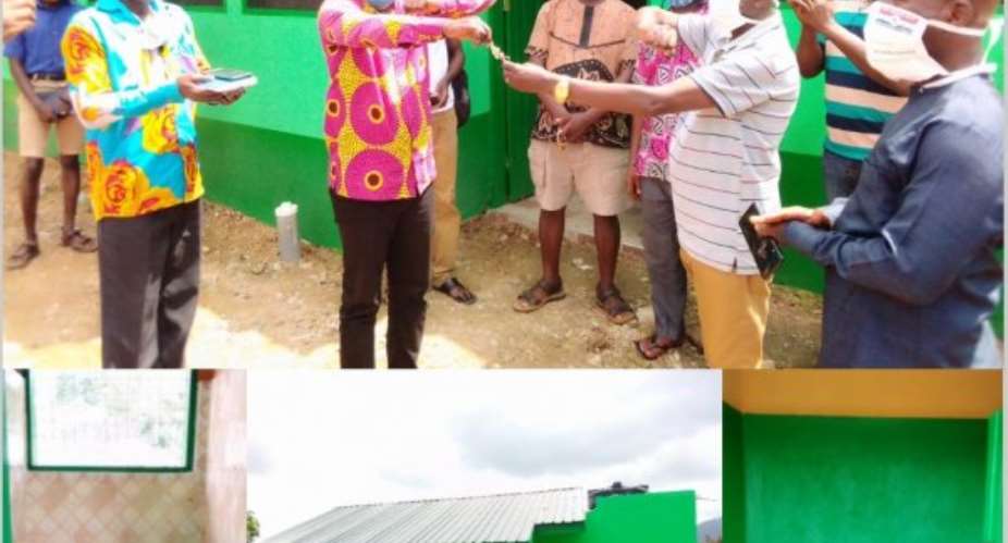 St. Mary's Seminary Gets Toilet Facility From  1million, One Constituency Project