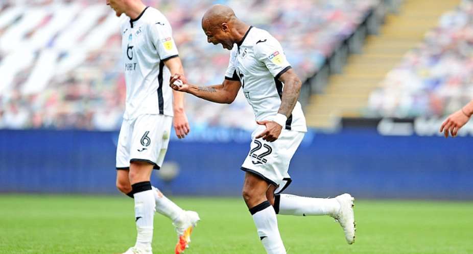 Ghana Captain Andre Ayew Named In English Championship Team Of The Week