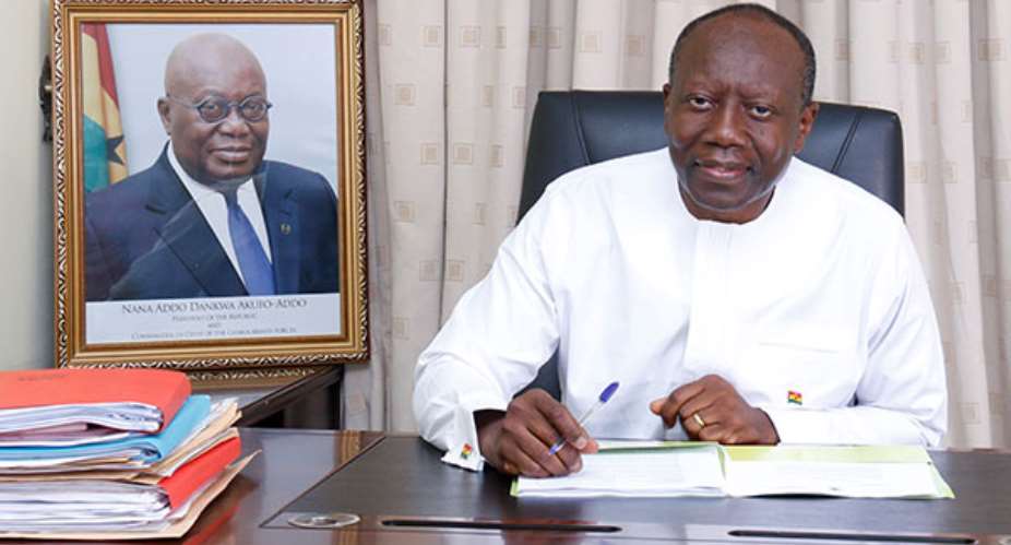 Finance Minister Ken Ofori-Atta