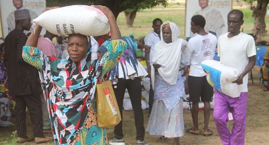 Pusiga: Aged, widows, persons with disabilities, orphans benefit from Atongi Family and Friends Basic Needs Foundation