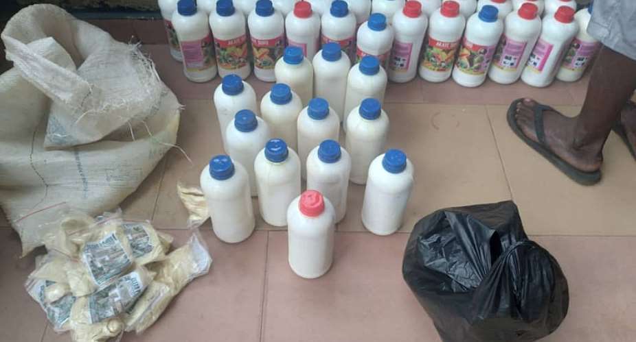 Two convicted in Juaso for reproducing Apostle Kwadwo Safos agro- chemicals for sale without authorisation