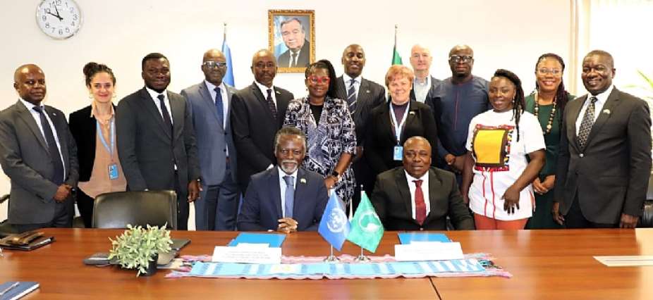 KAIPTC signs MoU with UNOAU to strengthen cooperation, promote peace and security in Africa