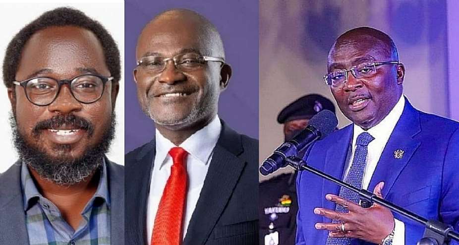 Prof. Kobby Mensah, Kennedy Agyapong and Dr. Bawumia