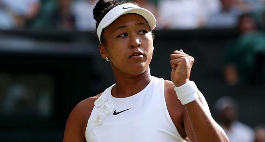 Getty ImagesImage caption: Naomi Osaka had previously never gone beyond the third round at Wimbledon