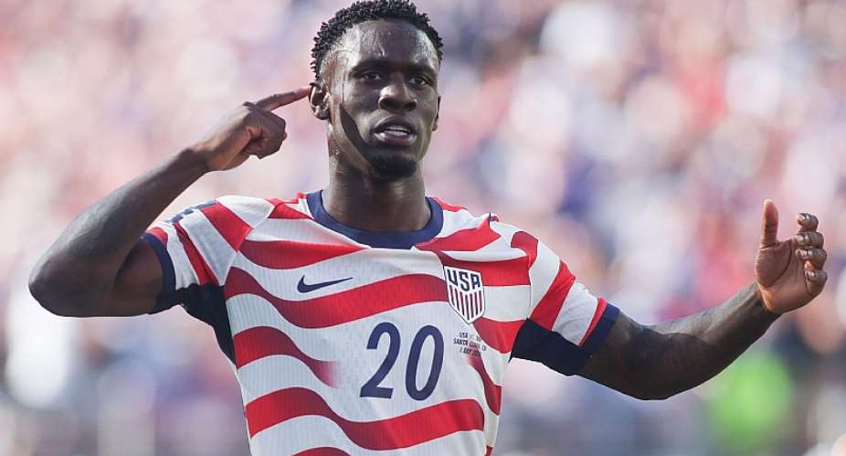 Getty ImagesImage caption: Folarin Balogun has scored three goals for co-hosts United States at this World Cup