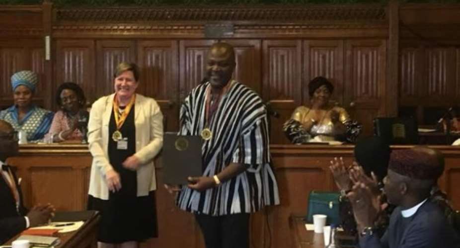 Ibrahim Mahama Gets International Award