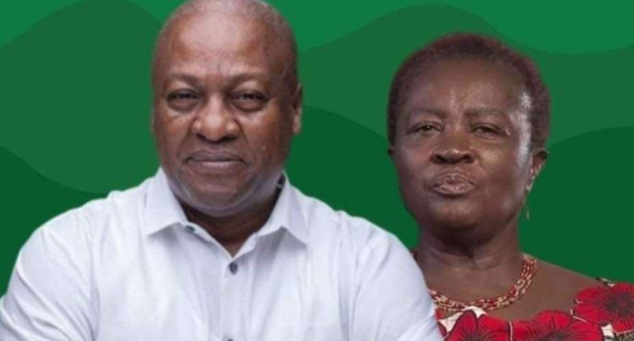 Mahamas Sole Campaign Agenda Is Naana Opoku-Agyemang