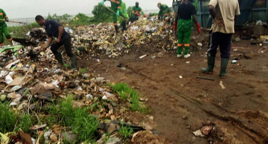 Anloga: Environmental Health Service, Zoomlion hold clean up exercise to mark World Sanitation Day