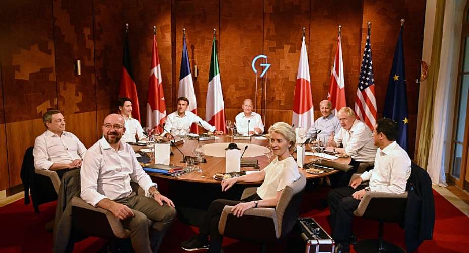 G7 leaders convene at Schloss Elmau, Germany. - Source: EFE-EPAThomas Lohnes