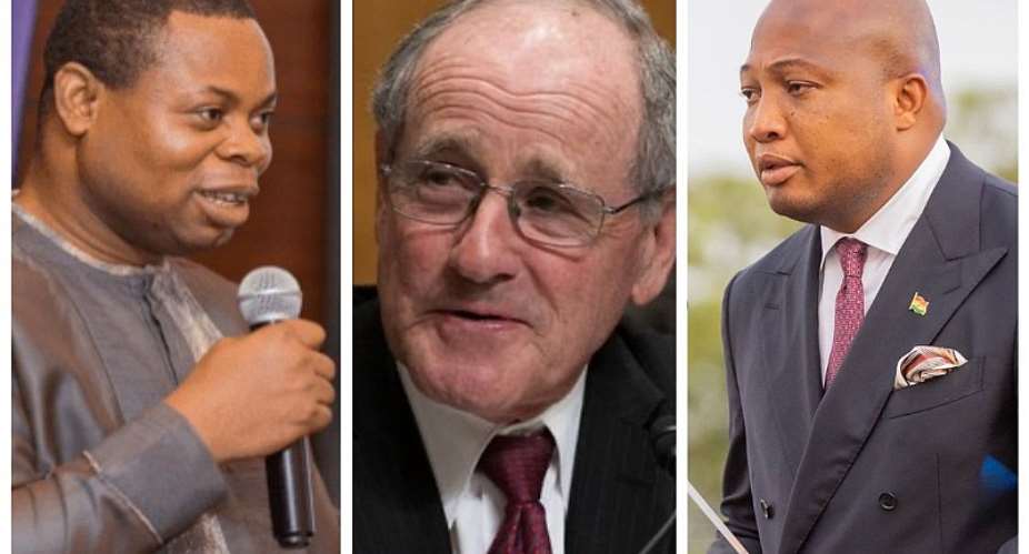 Left to Right: Founding President of IMANI Africa, Franklin Cudjoe, United States Senate Foreign Relations Committee Chairman, Senator Jim Risch and Ghanas Foreign Affairs Minister, Samuel Okudzeto Ablakwa