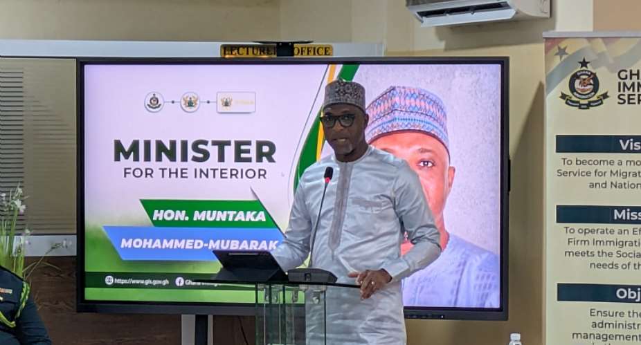 Govt retooling Immigration Service with 20 armoured vehicles, 8 new regional offices — Muntaka