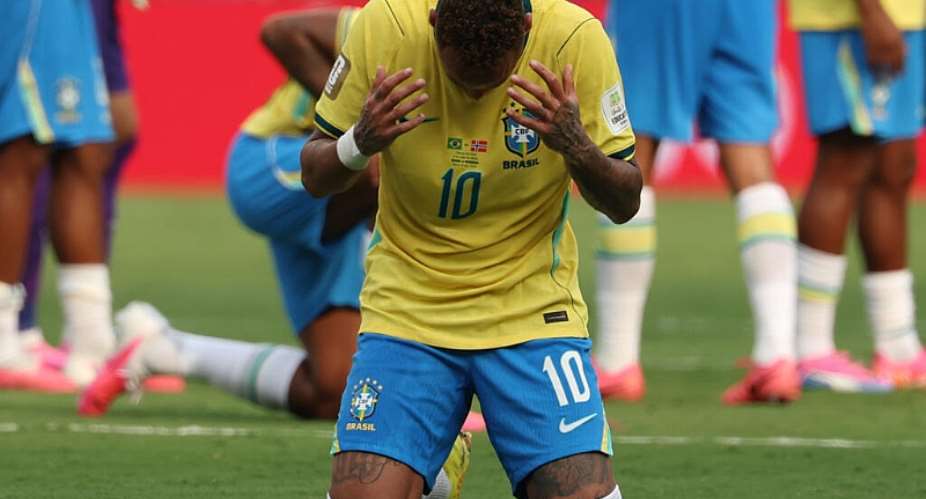Neymars late penalty could not prevent Brazil going out of the World Cup to Norway on Sunday. -  Odd Andersen, AFP