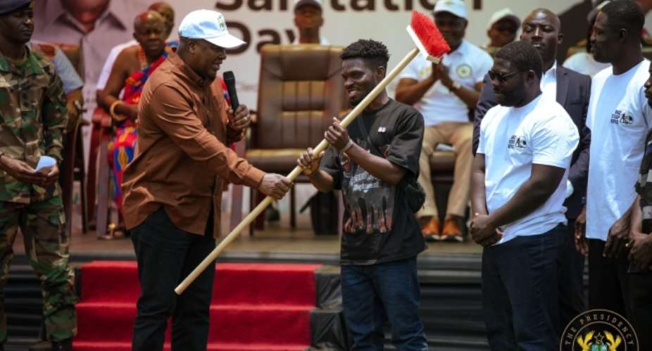 President Urges Ghanaians to Clean Ghana, Save Lives
