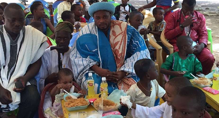 Chief Naatia Supports Tamale Orphanage And Calls For Peaceful Elections