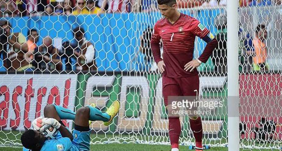2014 World Cup: Goalkeeper Fatau Dauda finally explains his celebrations after saving Ronaldo’s header