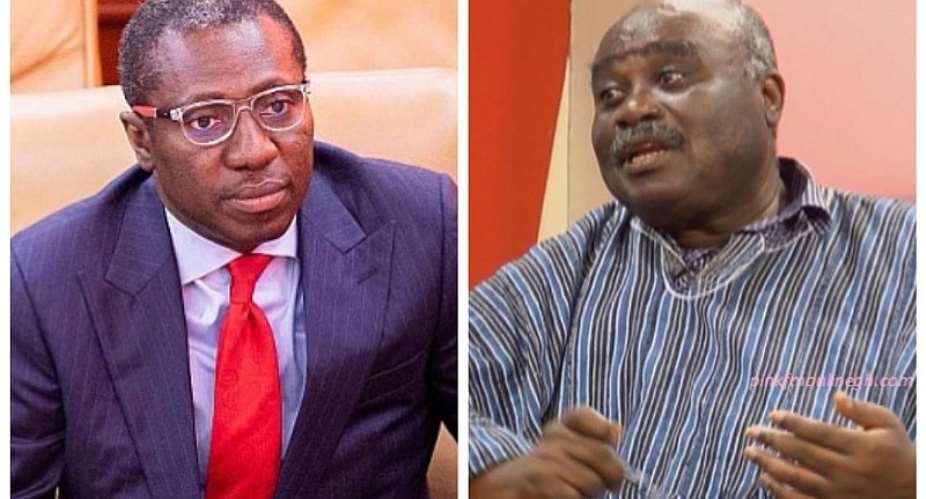 Minority Leader in Parliament and MP for Effutu, Alexander Afenyo-Markinleft and former Volta River Authority (VRA) CEO, Dr Charles Wereko-Brobbey
