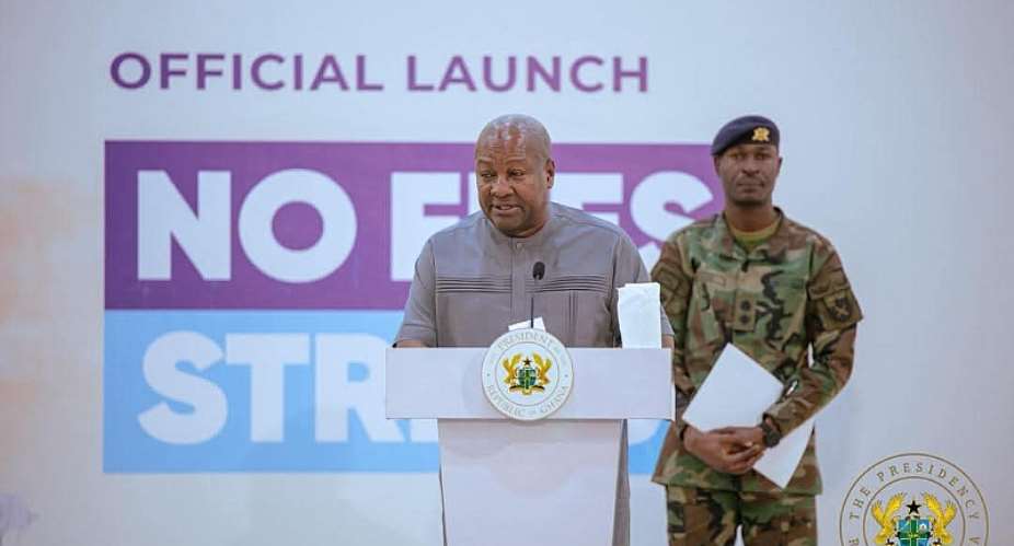 No Fees Stress: 15,000 fresh students reimbursed — President Mahama