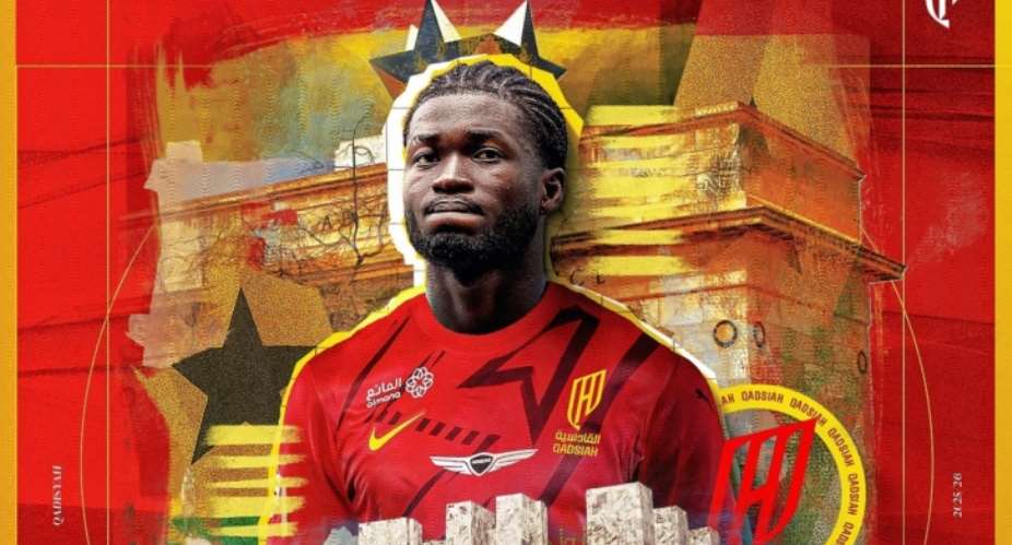 Al Qadsiah announce signing of Ghana winger Christopher Bonsu Baah from KRC Genk