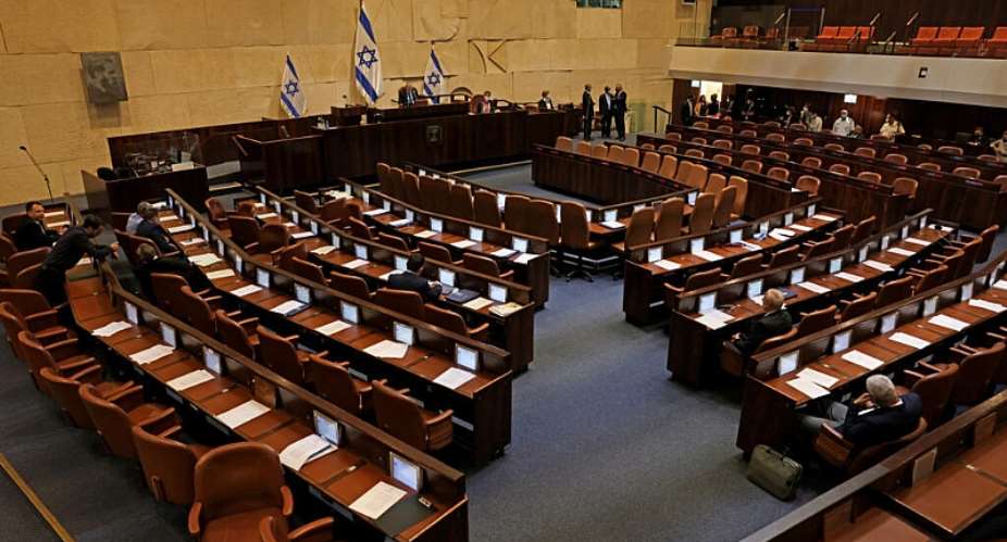 The Knesset, Israels parliament, approved a bill to establish an inquiry into the October 7 attacks, on July 7, 2026. -  Menahem Kahana, AFP