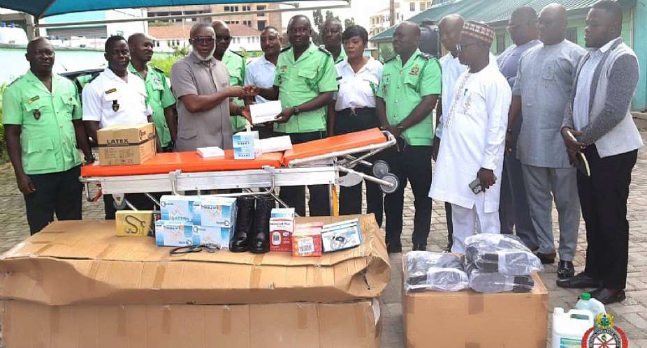 NAS equips Greater Accra ambulance stations with critical medical supplies after June 29 floods