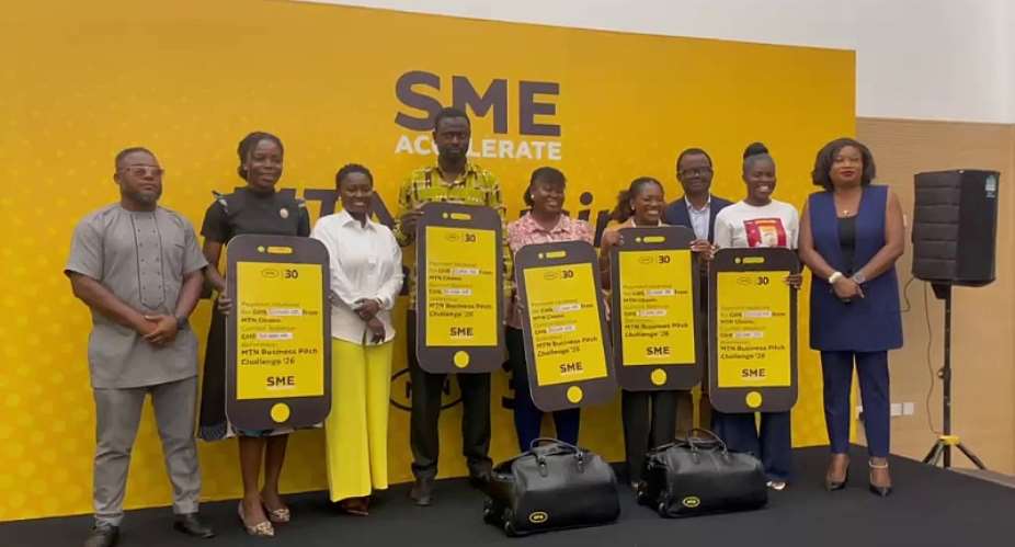 MTN Splashes GHS150k on Five Rising SMEs — Winners to Get MiniMBA Boost