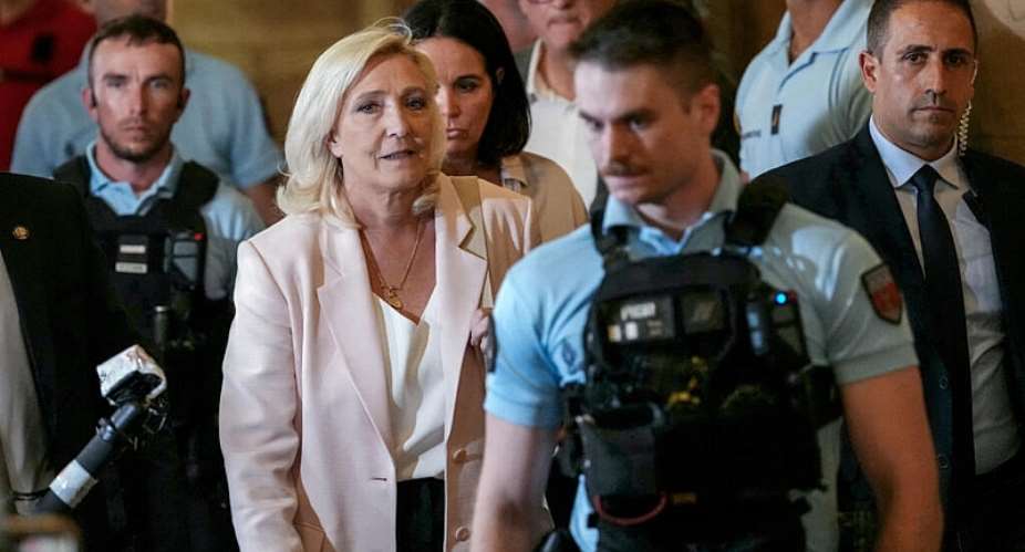Marine Le Pen at Paris Court of Appeal on July 7, 2026. -  Dimitar Dilkoff, AFP