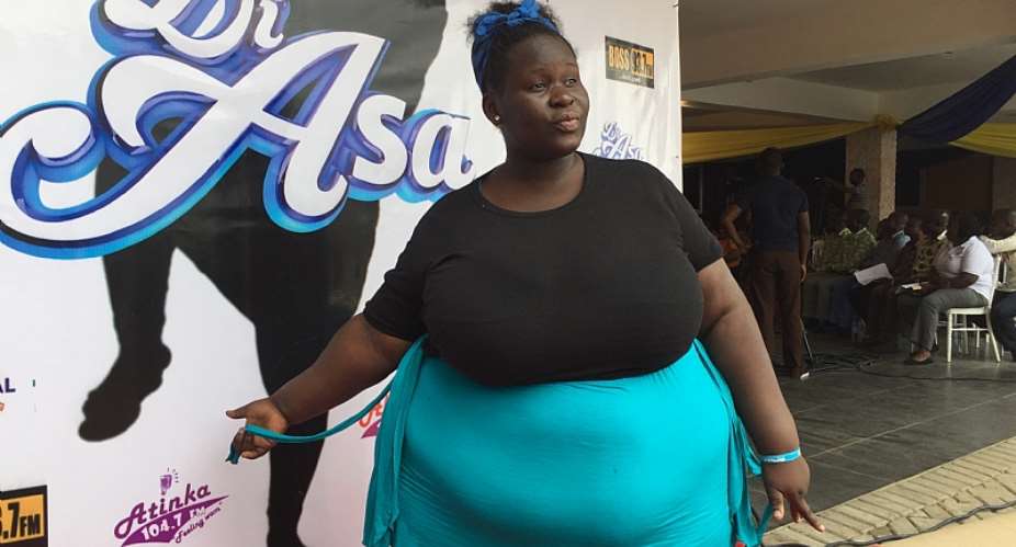 Meet The Fattest Woman In Greater Accra Region
