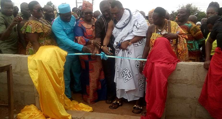 Gomoa Central Assembly Commissions New Market, Lorry Station For Afransi