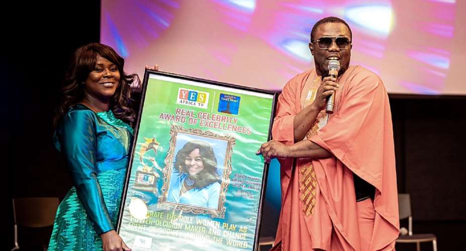 Royal Mama honored at her maiden concert Royals Praise in USA