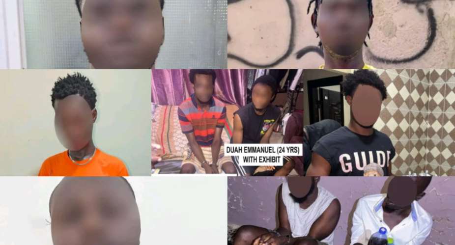 Police bust 44 suspects supplying narcotic products to University students in Kumasi