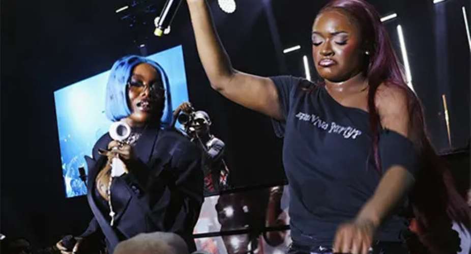 Gyakie, Amaarae performing at the Blackstars Experience