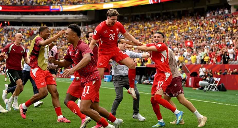 2026 World Cup: Switzerland beat Colombia on penalties to reach quarter-finals