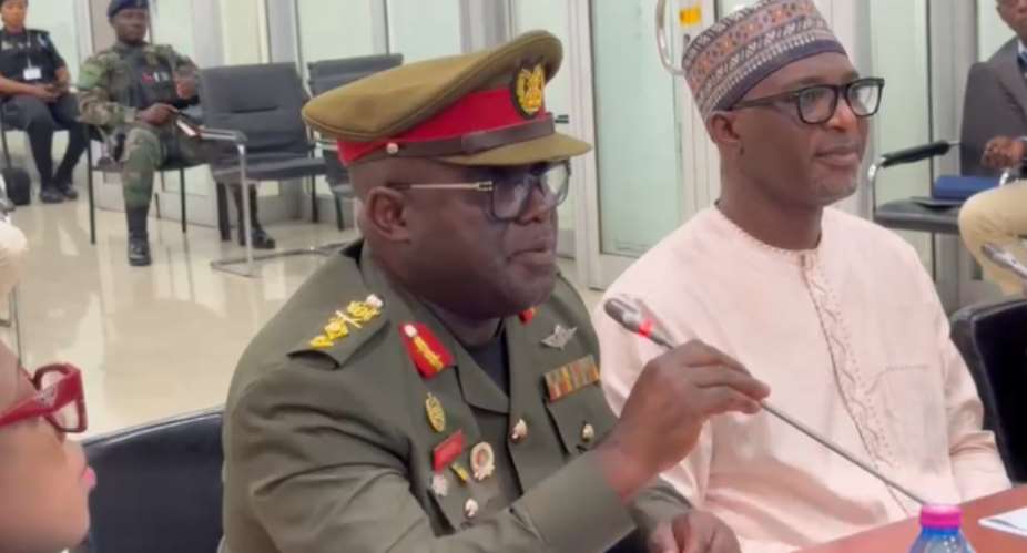 Director-General of the Narcotics Control Commission (NACOC), Major General Maxwell Obuba Mantey