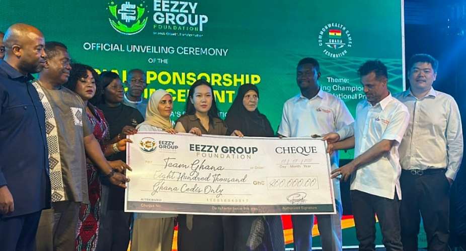 2026 Commonwealth Games: Eezzy Group Foundation supports Team Ghana with GHS 800,000