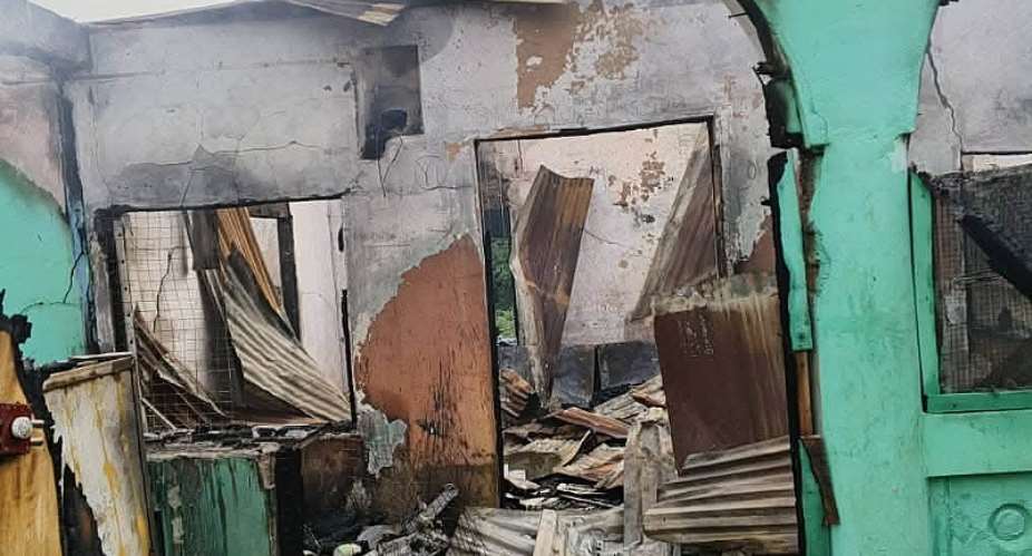 Fire displaces many at Ankaase, damages Adonten facilities at Adonten SHS
