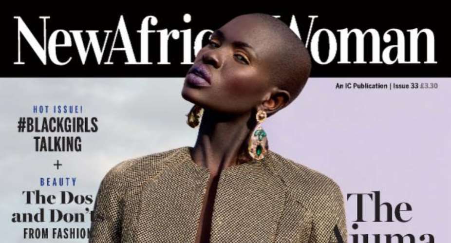 BlackSkinMatters - Ajuma Nasanyana Covers New African Woman and Joins the Call to Action