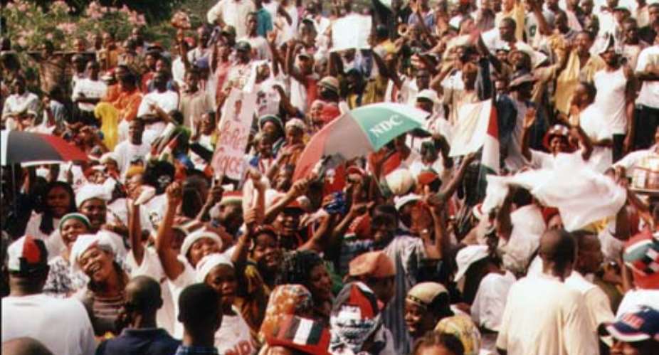 Rawlings electrifies NDC regional rally