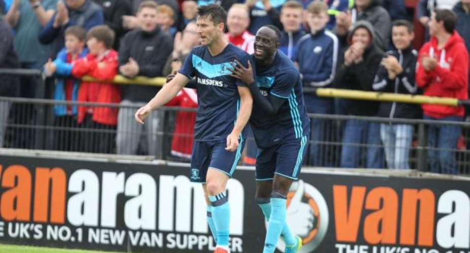 Adomah hits top form as he scores in Middlesbrough friendly victory