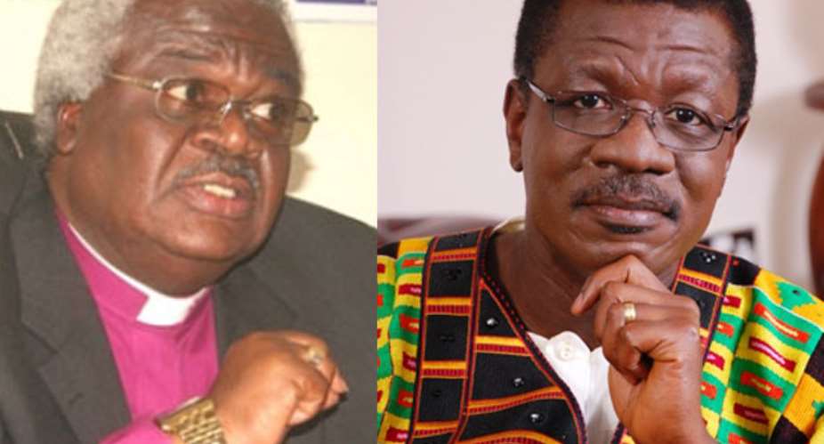 Rev. Prof. Emmanuel Martey and Pastor Mensa Otabil