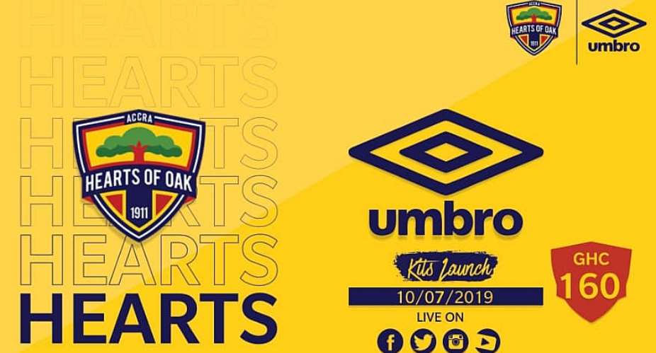 Hearts To Launch Umbro Kits Tomorrow