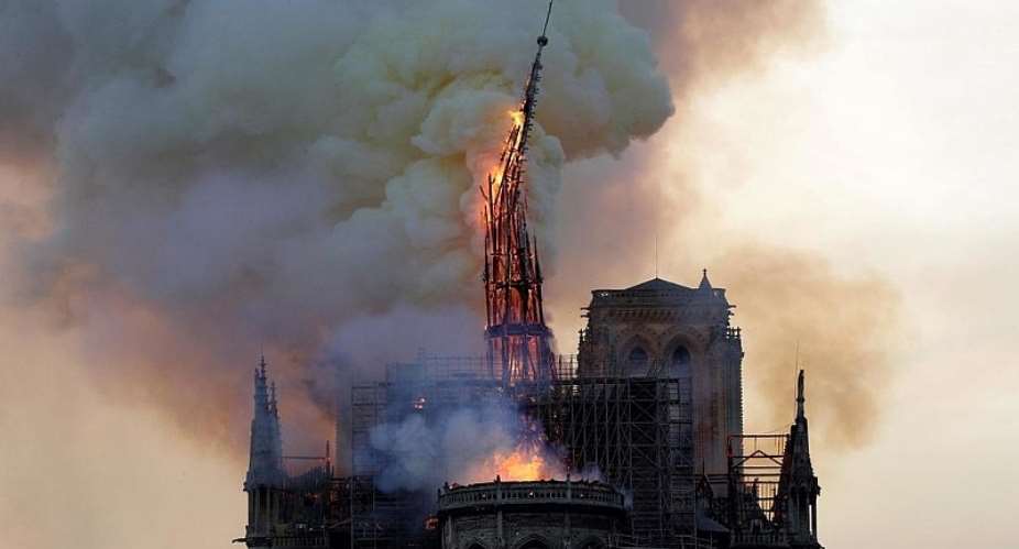 Public 'largely' in favour of Notre-Dame spire being rebuilt as it was