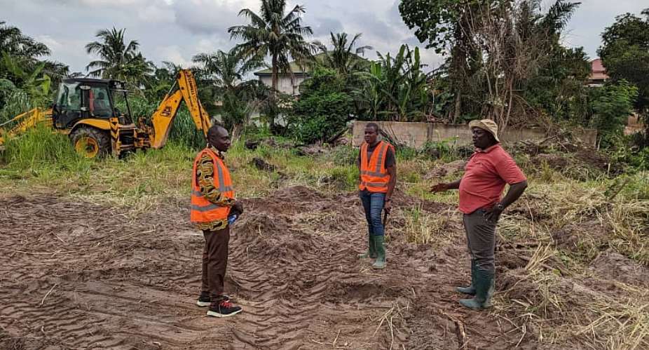 CSIR-Crops Research Institute commences field preparation for Rice Methane Reduction Technology trials
