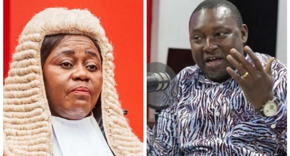 Is your husband always by your side when hearing cases in court? — Solomon Owusu quizzes Justice Torkornoo