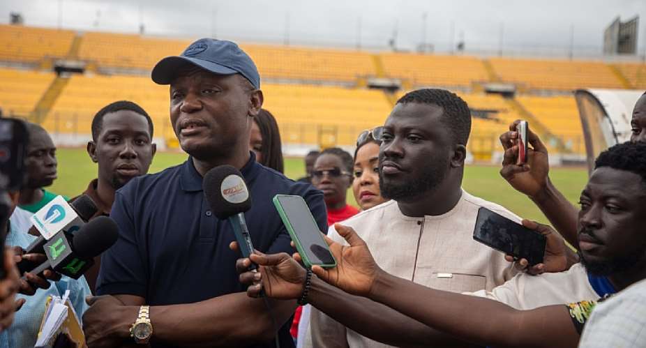 Sports Minister Kofi Adams unveils plans to restore Baba Yara Sports Stadium to glory