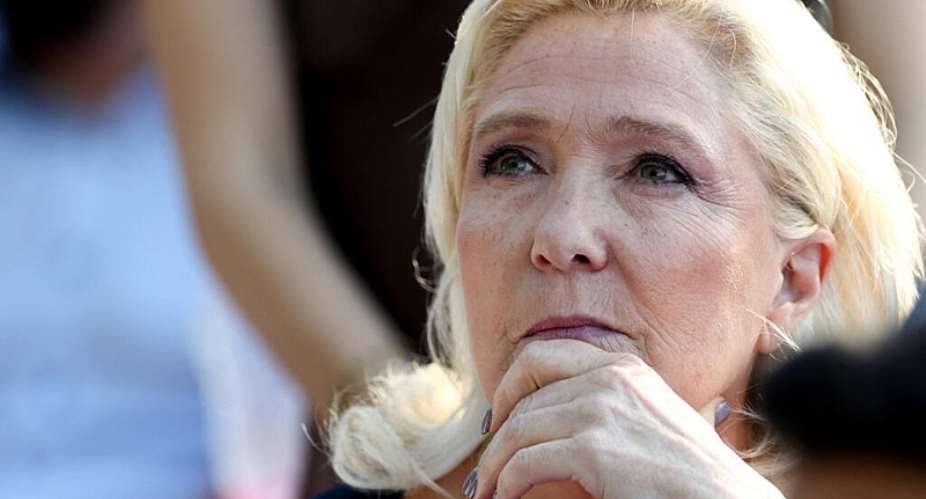 Marine Le Pen of Frances far-right National Rally at a party event in Livin, northern France, on 4 July 2026. -  Tom Nicholson/Reuters